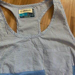 NWOT Magellan Women's Seersucker Tank.